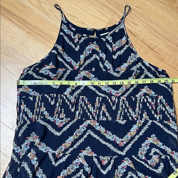 HD in Paris Navy Floral Multilayer Dress - Picture 7 of 12